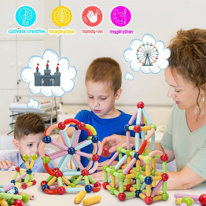Magnetic Building Blocks- Early child development skills